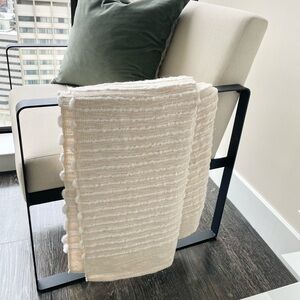 West Elm Soft Corded Accent Throw Blanket
